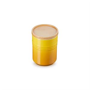 Le Creuset Nectar Stoneware Medium Storage Jar with Wooden Lid